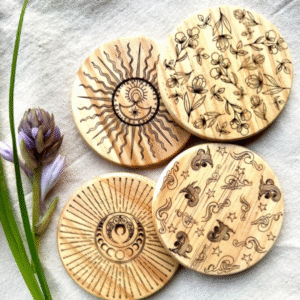 “Soma Surya” Coasters